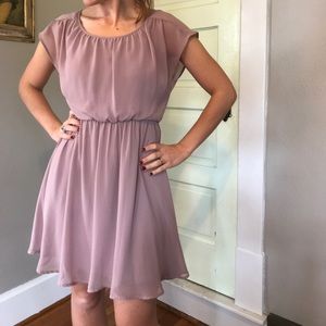 Lush Blush-colored Dress